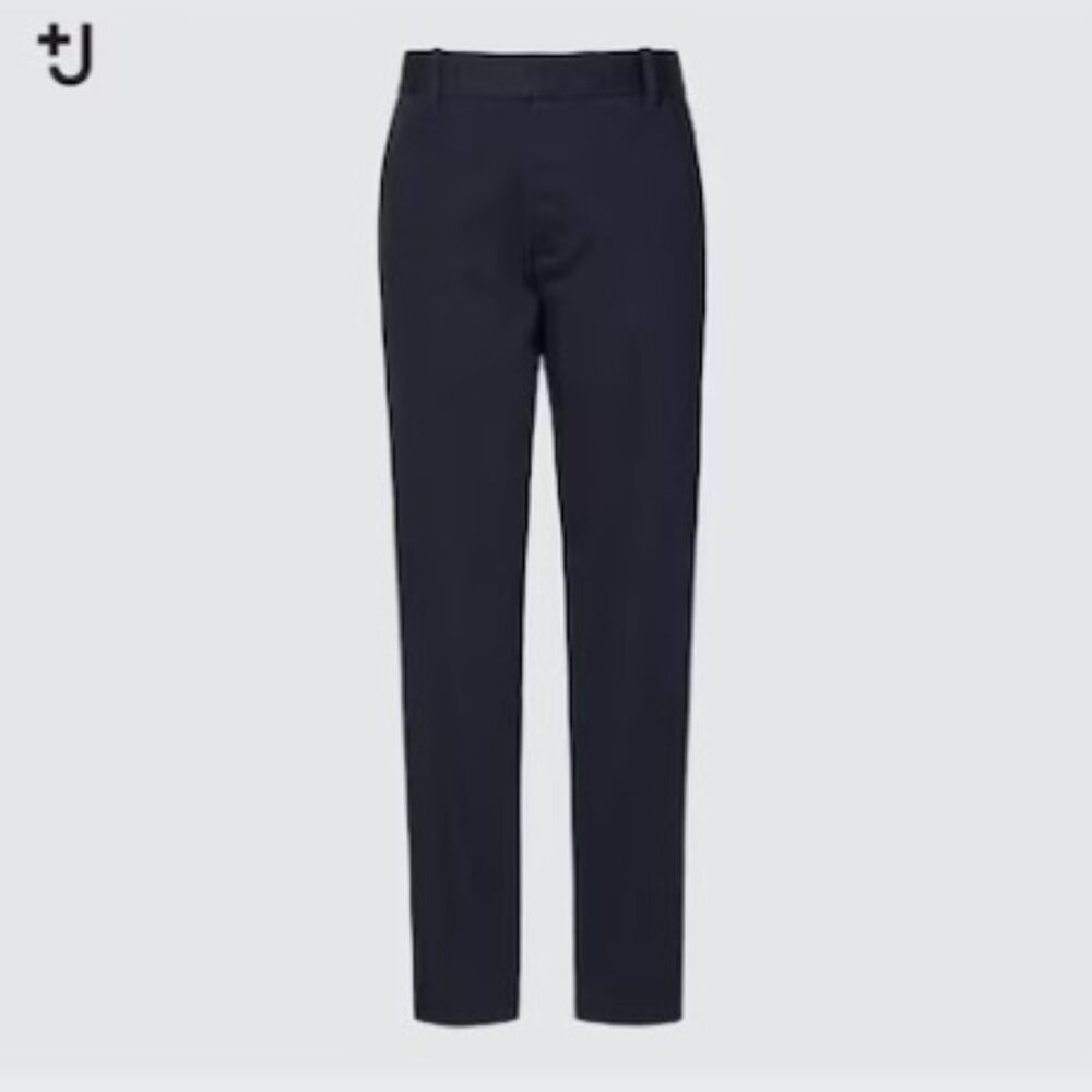 Jil Sander / Uniqlo +J - Women Cotton NavyTapered Pant - SZ 0 | 24"